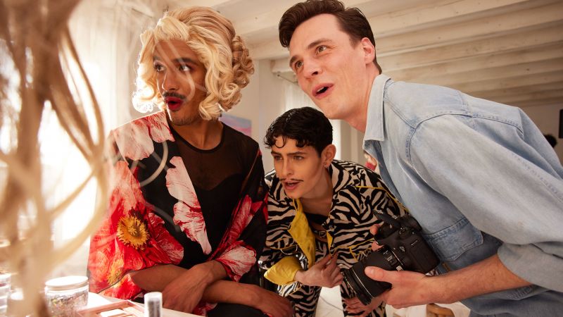 Getting ready for the show